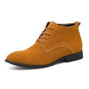 Angelo Ricci™ Luxury Business-Men Suede Leather Chukka Boots