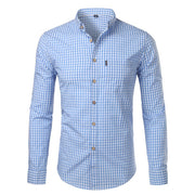 Angelo Ricci™ Plaid Button Down Business Work Shirt