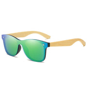 Angelo Ricci™ Ultralight Bamboo Wood Frame Polarized Men Sunglasses