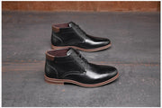 Angelo Ricci™ Luxury Handmade Leather Business-Men Chukka Boots