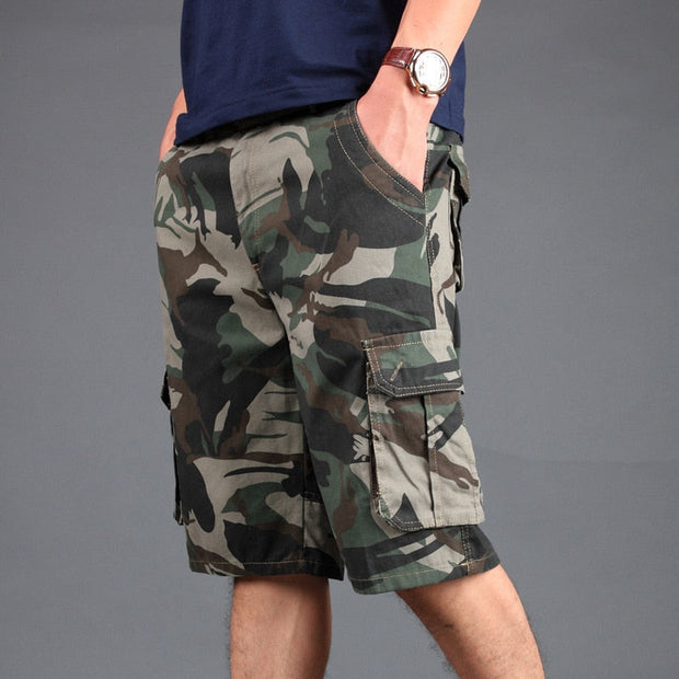 Angelo Ricci™ The Ultimate Camouflage Cargo Experience Shorts