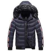 Angelo Ricci™ Patchwork Thick Warm Fur Hood Waterproof Parka