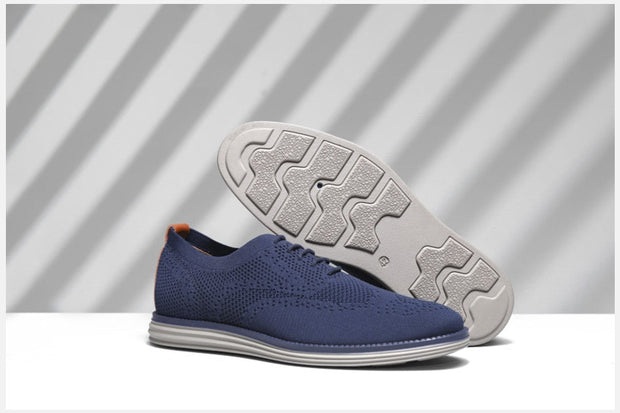 Angelo Ricci™ Breathable Knitted Mesh Lightweight Casual Shoes