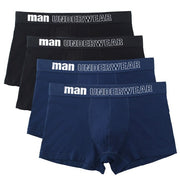 Angelo Ricci™ Men Cotton Soft Boxers Underwear 4Pcs