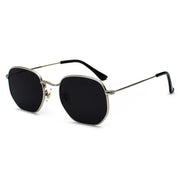 Angelo Ricci™ Polygon Retro Shades Metal Frame Sunglasses