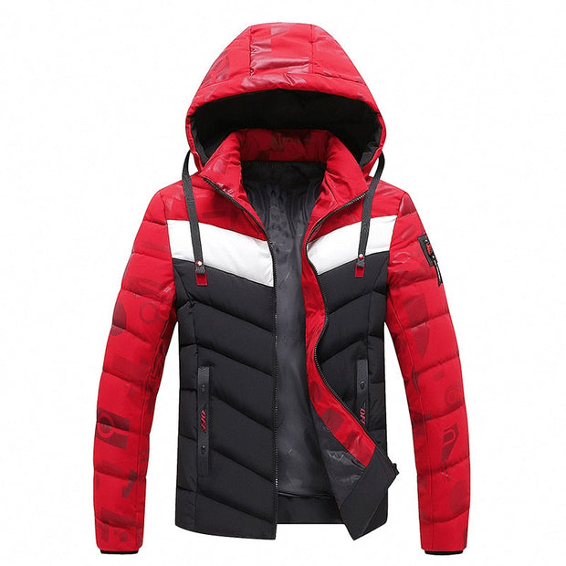 Angelo Ricci™ Brand Outwear Windproof Warm Coat