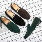 Angelo Ricci™ Designer Slip-On Suede Lightweight Loafers
