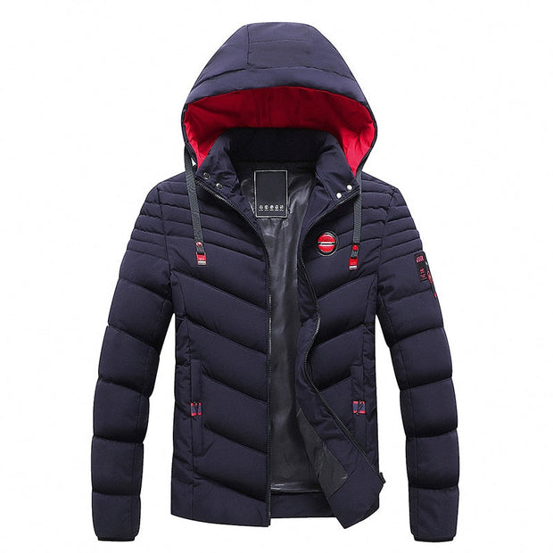 Angelo Ricci™ Brand Outwear Windproof Warm Coat