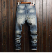 Angelo Ricci™ Ripped Hollow Out Streetwear Jeans