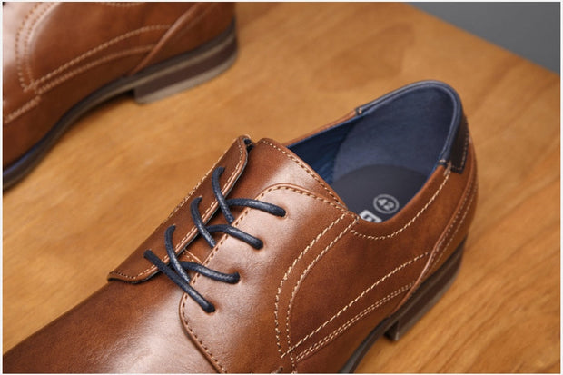 Angelo Ricci™ Luxury Leather Business-man Oxford Shoes