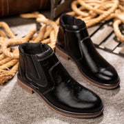 Angelo Ricci™ Vintage Style Ankle Short Chelsea Boots