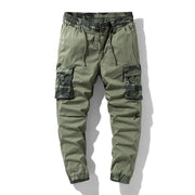 Angelo Ricci™ Cargo Streetwear Elastic Waist Joggers