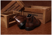 Angelo Ricci™ Handmade Leather Business Style Winter Boots