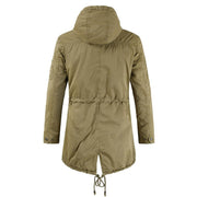 Angelo Ricci™ Military Tactical Mid-Long Hooded Parka