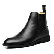 Angelo Ricci™ Classic Cow Suede Leather Chelsea Boots