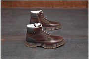 Angelo Ricci™ American Handmade Leather Winter Boots