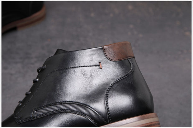 Angelo Ricci™ Luxury Handmade Leather Business-Men Chukka Boots