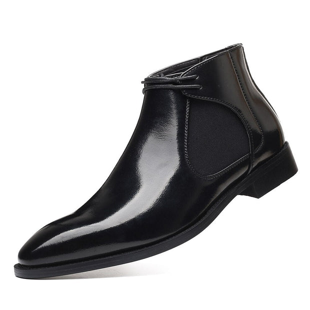 Angelo Ricci™ Business Elegant Leather Pointed Chukka Shoes