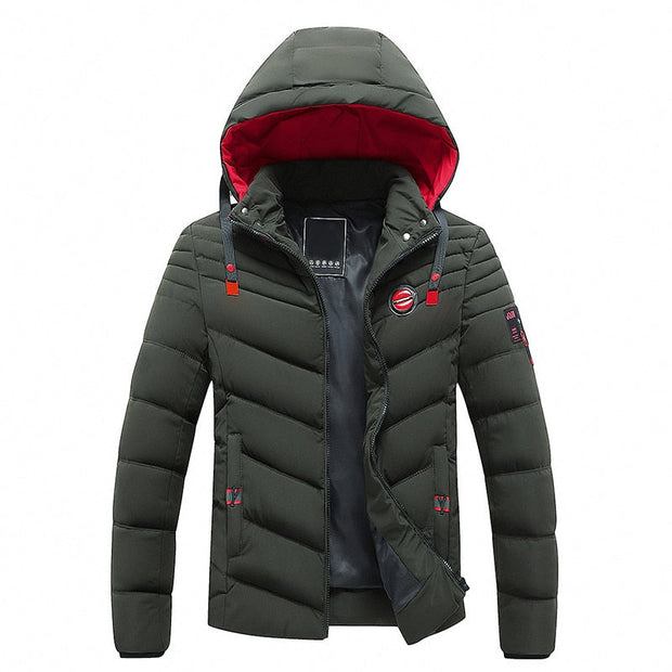 Angelo Ricci™ Brand Outwear Windproof Warm Coat