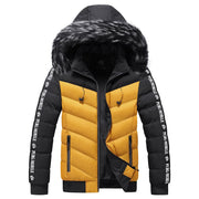 Angelo Ricci™ Patchwork Thick Warm Fur Hood Waterproof Parka