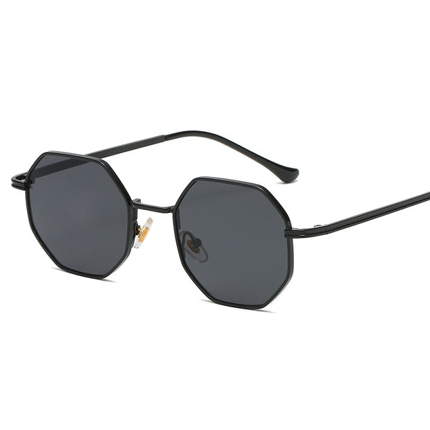 Angelo Ricci™ Luxury Polygon Metal Vintage Frame Sunglasses