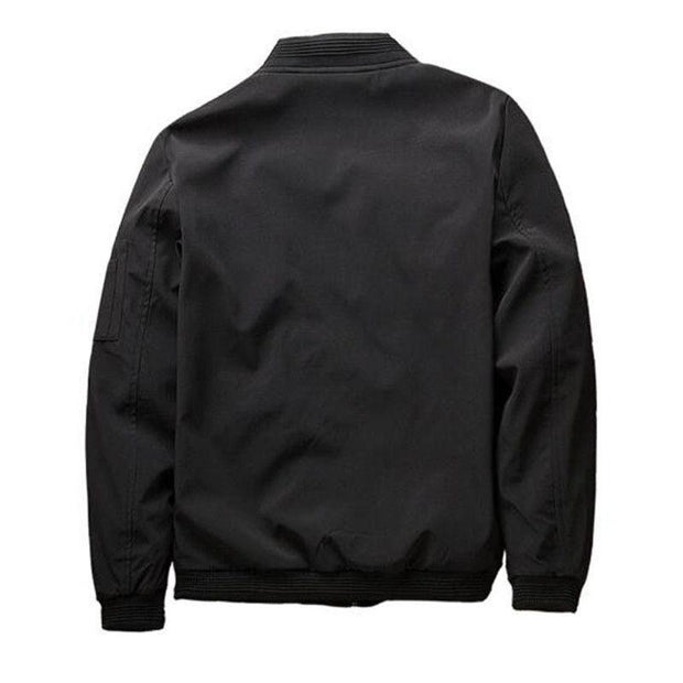 Angelo Ricci™ Style Zipper On Pocket Pilot Jacket