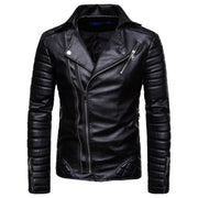 Angelo Ricci™ Classic Motorcycle Leather Jacket