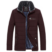 Angelo Ricci™ Men's Cotton Padded Thick Warm Jacket