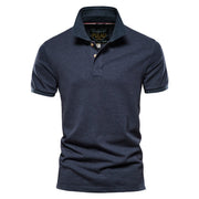 Angelo Ricci™ Men Classic Cotton Business Polo Shirt