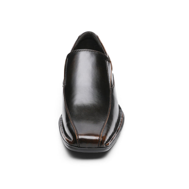 Angelo Ricci™ Executive Style Square Toe Leather Dress Shoes