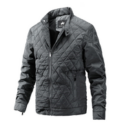 Angelo Ricci™ Solid Windproof Outwear Bomber Jacket