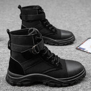 Angelo Ricci™ Motorcycle Style Streetwear Waterproof Boots