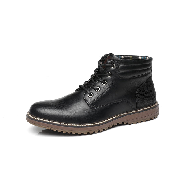 Angelo Ricci™ Luxury Handmade Leather Office Ankle Boots