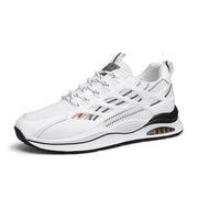 Angelo Ricci™ Tenis Breathable Mesh Leather Sport Sneakers