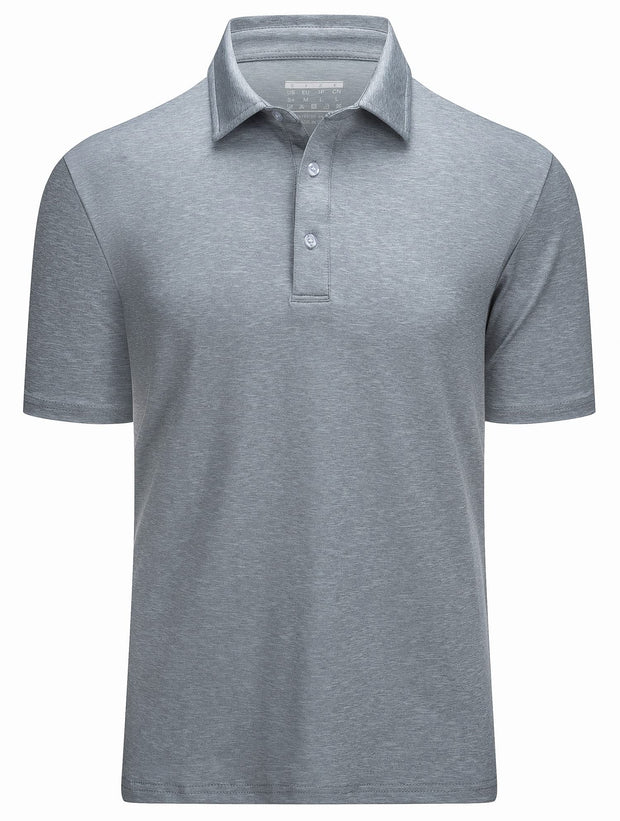 Angelo Ricci™ 3 Button Down Golf Polo Shirt