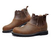 Angelo Ricci™ Non-Slip Leather Chelsea Boots