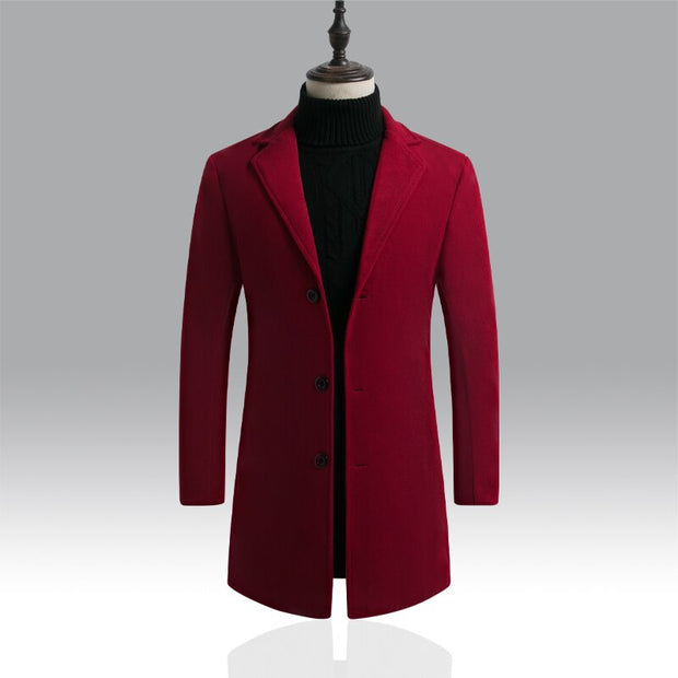 Angelo Ricci™ Designer Business Style Overcoat