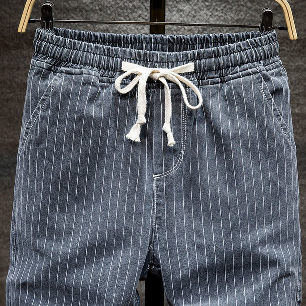 Angelo Ricci™ Striped Fashion Summer Shorts