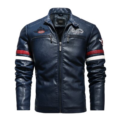 Angelo Ricci™ Moto Motorcycle Biker Leather Jacket