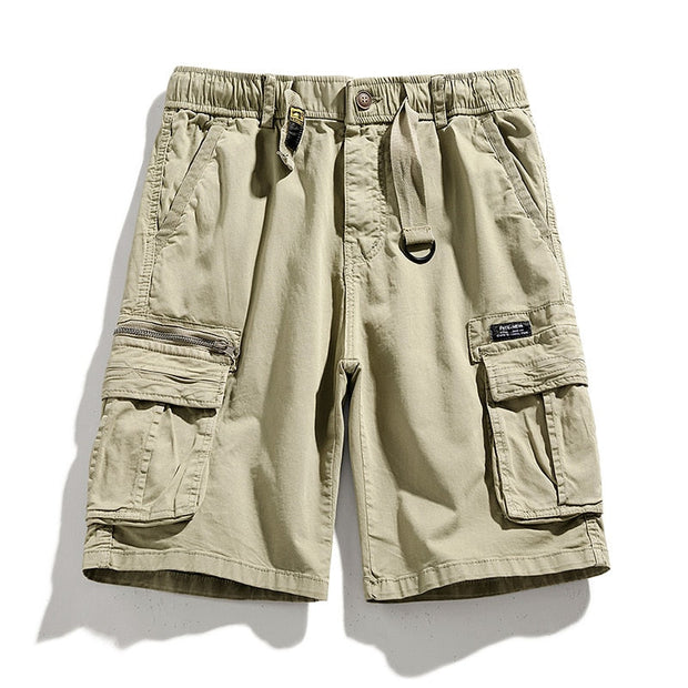 Angelo Ricci™ Tactical Multi-Pocket Fashion Jogger Shorts