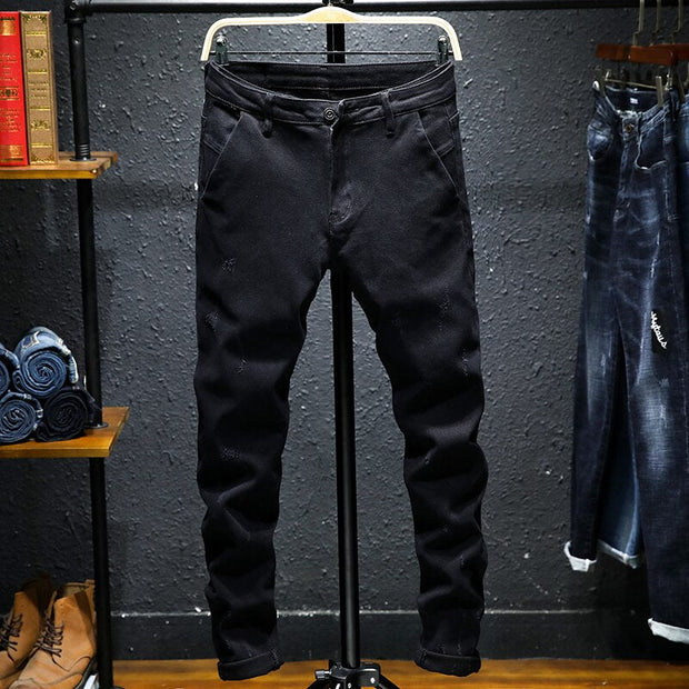 Angelo Ricci™ Skinny Casual Streetwear Denim Pants