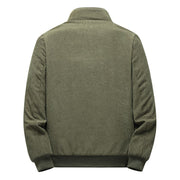 Angelo Ricci™ Designer Winter Warm Corduroy Fleece Jacket