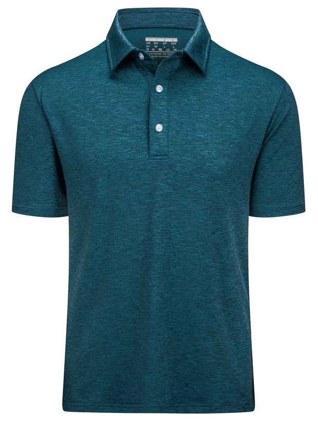 Angelo Ricci™ 3 Button Down Golf Polo Shirt