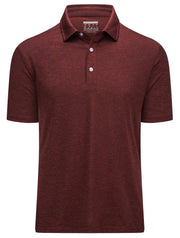 Angelo Ricci™ 3 Button Down Golf Polo Shirt