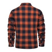 Angelo Ricci™ Fleece Plaid Flannel Sherpa Shirt Jacket