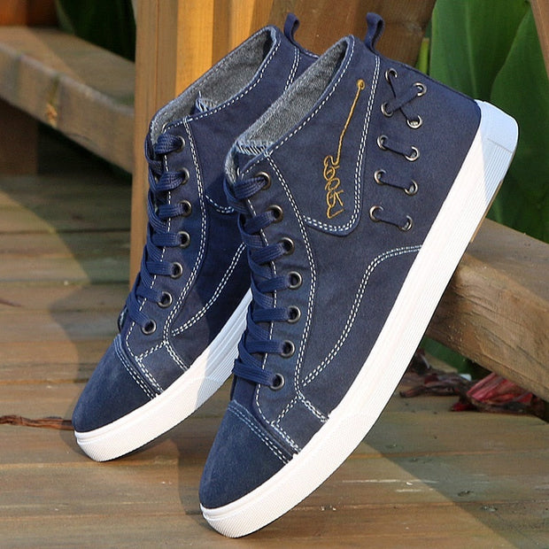 Angelo Ricci™ Laces On The Side Trend Low Top Board Shoes