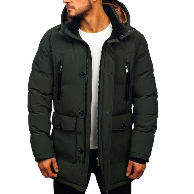 Angelo Ricci™ Warm Thicken Bear Long Puffer Coat