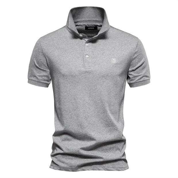 Angelo Ricci™ 100% Cotton Embroidered Polo Shirt