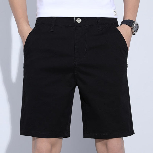 Angelo Ricci™ Men's Slim Shorts - Classic Style, 2023 Summer Collection