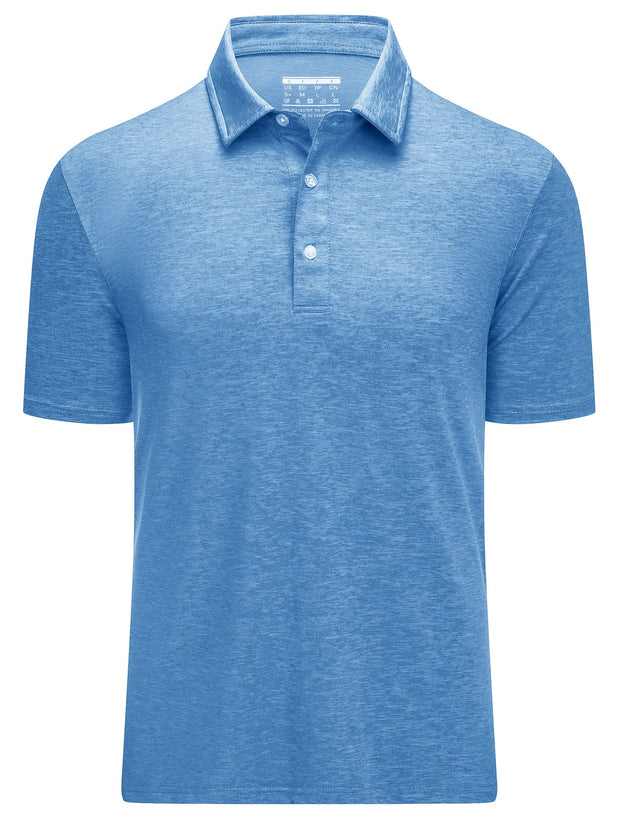 Angelo Ricci™ 3 Button Down Golf Polo Shirt